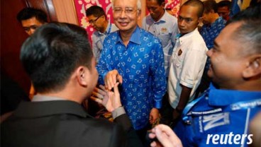 Najib, Sedianya Akan Ke Jakarta dan Mendarat di Halim Dengan Jet Pribadi